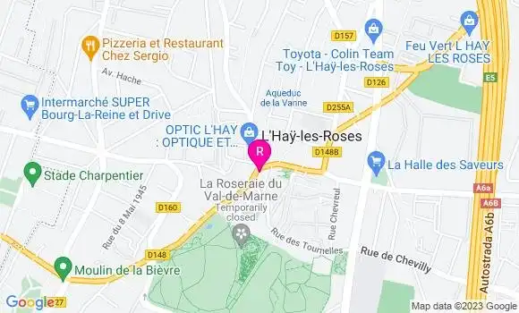 Localisation Restaurant  Yue Cheng