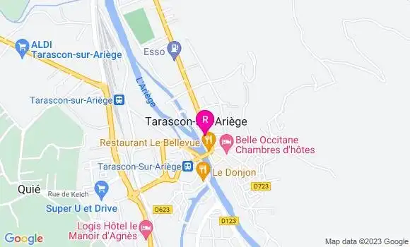 Localisation Restaurant  L