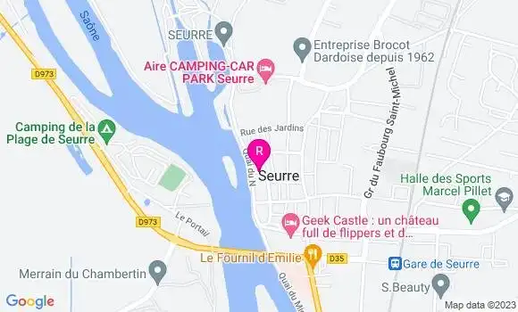 Localisation Restaurant  A la Petite Faim