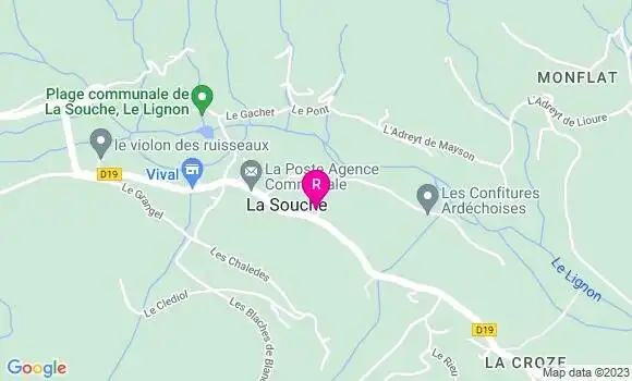 Localisation Restaurant  Pizza Nostra 07