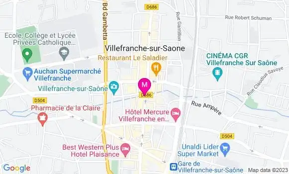 Localisation Café Bagel Corner