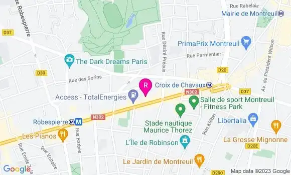 Localisation Le Village du Sushi