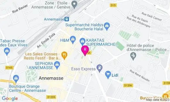 Localisation Restaurant  Mc Crusty