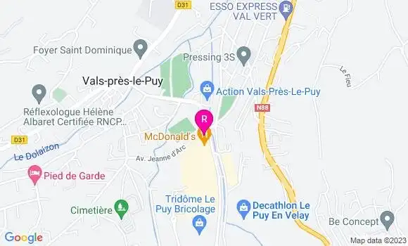 Localisation Café Mary
