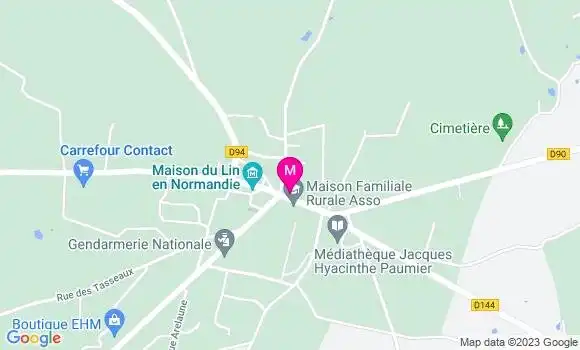 Localisation Kebab du Roumois