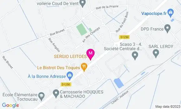 Localisation Restaurant  Sergio Leitoes