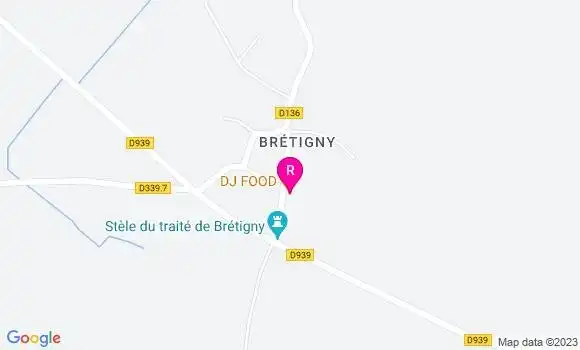 Localisation Restaurant  Dj Food