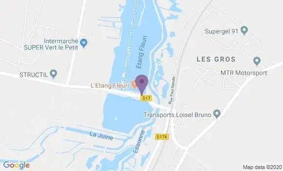 Localisation Restaurant  L