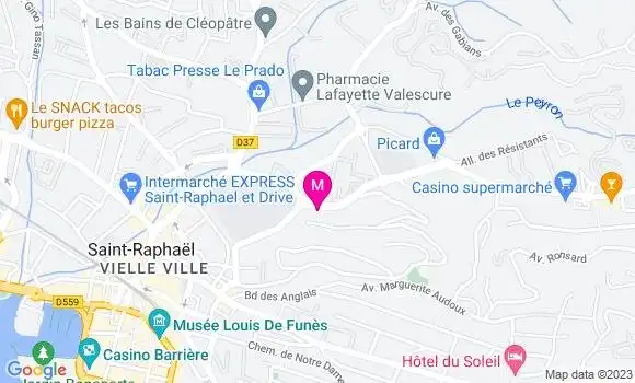 Localisation Restaurant  Le K Burger