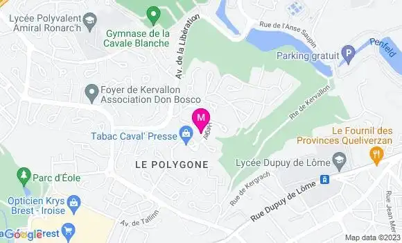 Localisation Restaurant  Cavale Pizza