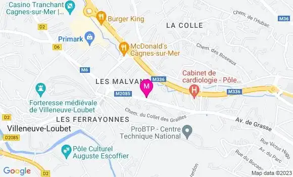 Localisation Restaurant  Le 88 Bis
