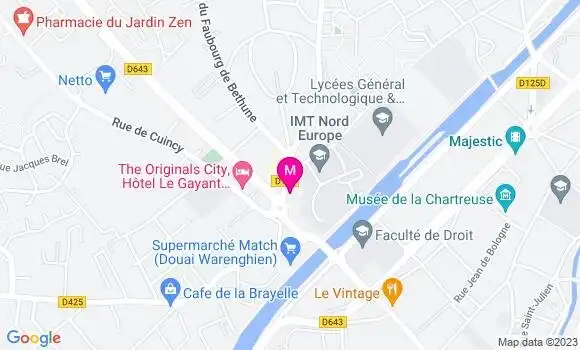 Localisation Restaurant  Le Mythique