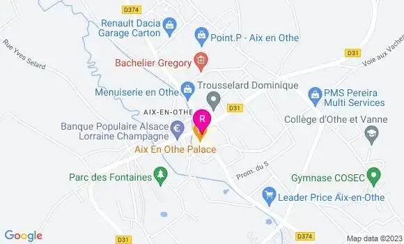 Localisation Fast Food Burger Street