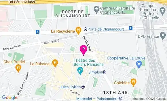 Localisation Restaurant Africain Chez Nandi