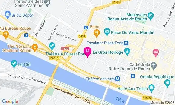 Localisation Restaurant Bar Vitamines sur le Pouce