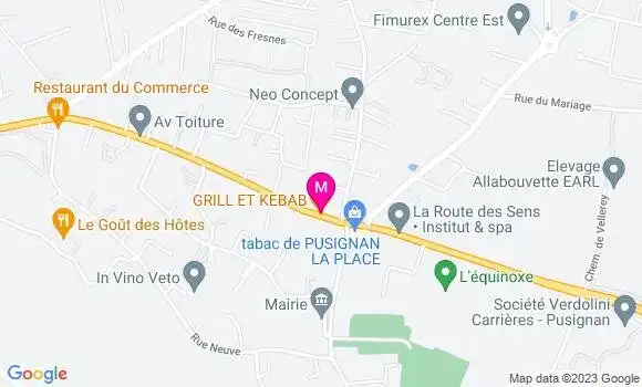 Localisation Restaurant Grill Grill et Kebab