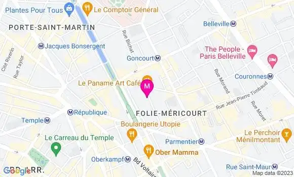 Localisation Restaurant Chinois Le Lotus Bleu