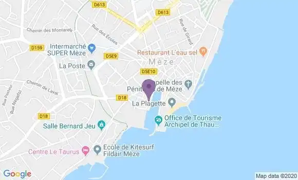 Localisation Restaurant  Le Neptune