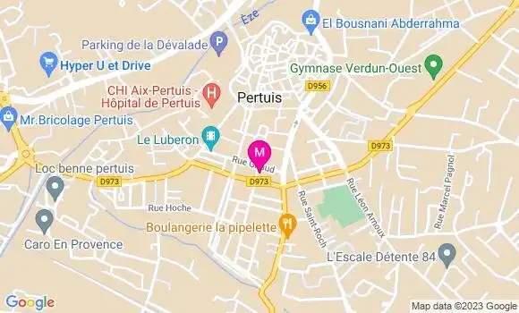 Localisation Pizzeria Le Vieux Four
