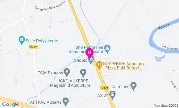 Localisation Restaurant  Le Délice