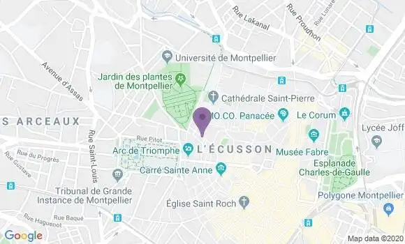 Localisation Restaurant  Le Petit Jardin