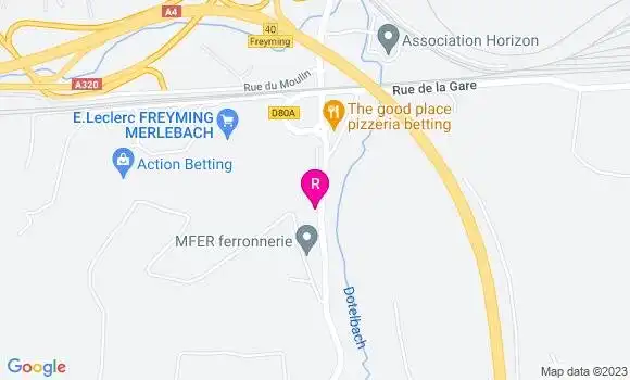 Localisation Pizzeria The Good Place