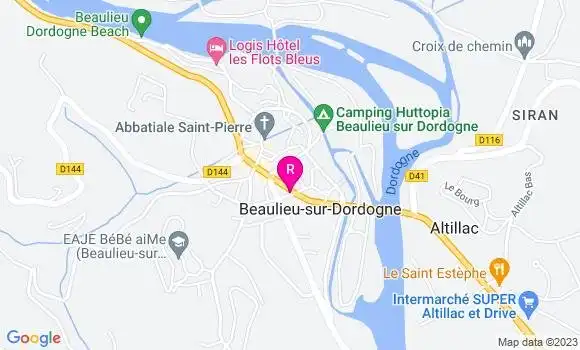 Localisation Restaurant  L