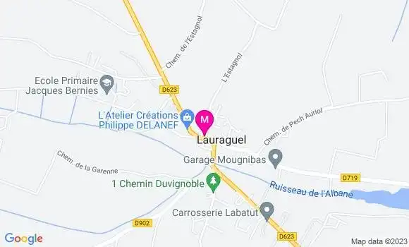 Localisation Restaurant  Lou Regal