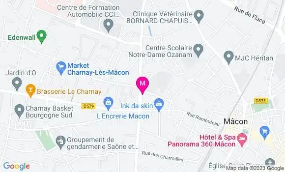 Localisation Restaurant  La Petite Fabrique
