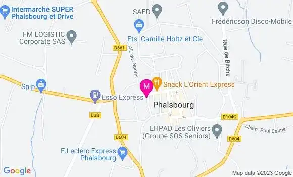 Localisation Restaurant  Le Chef