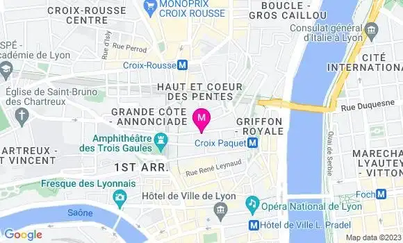 Localisation Restaurant  La Salamandre