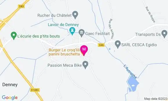 Localisation Restaurant  Le Croq