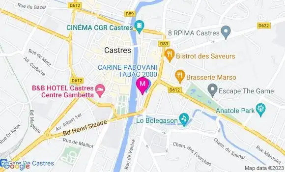 Localisation Restaurant  Pizza Fresh