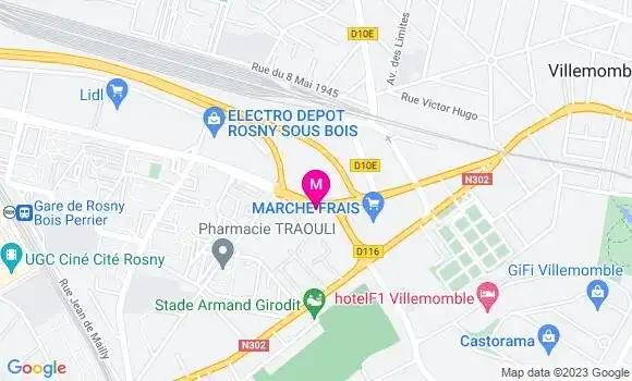 Localisation Fast Food Quick