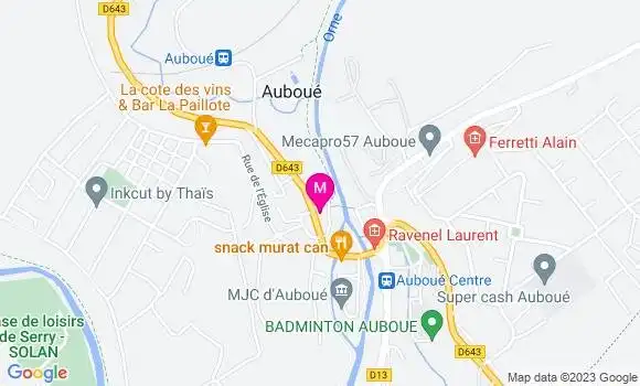 Localisation Restaurant  Le Petit Thomas