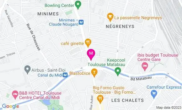 Localisation Restaurant  Au Coeur de Tunis