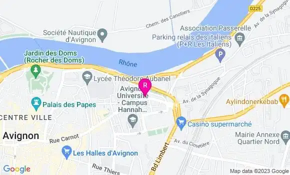 Localisation Restaurant  Camili Books et Tea