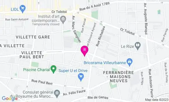 Localisation Food Truck La Mie Tartine