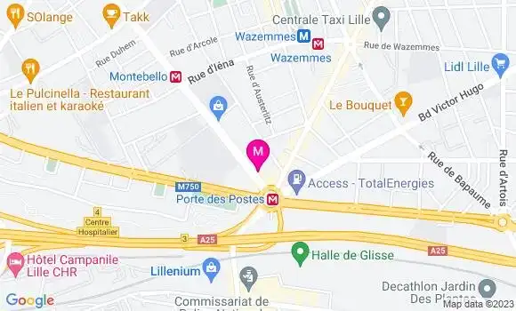 Localisation Restaurant  Miam