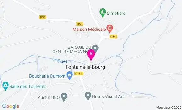 Localisation Pizzeria La Petite Adresse