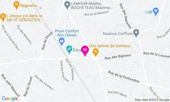 Localisation Pizzeria Pizz