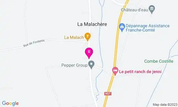 Localisation Restaurant  Chez Zeze