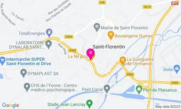 Localisation Restaurant  Le Nil Pizz