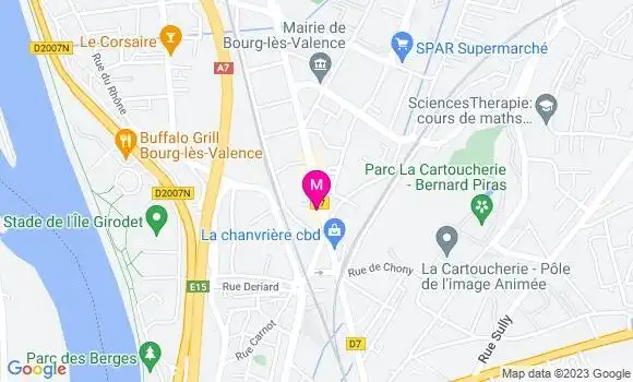 Localisation Restaurant Snack Snack des Iles