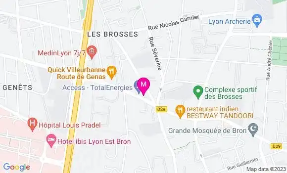 Localisation Restaurant Indien Tandoori Shop