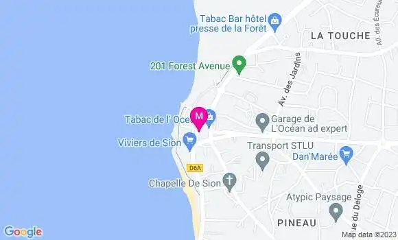 Localisation Restaurant  Ze Pizza