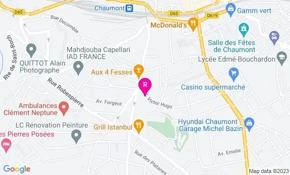 Localisation Restaurant  Le Resto de Katy
