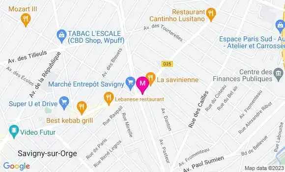 Localisation Restaurant  L