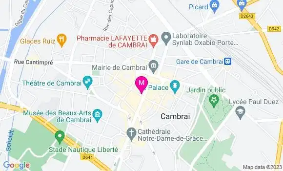 Localisation Restaurant Bar Copacabana