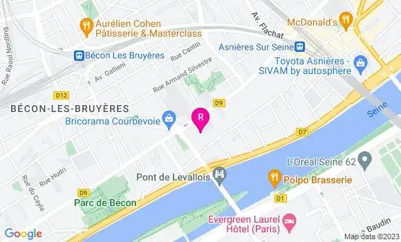 Localisation Food Truck La Garenne Pizza
